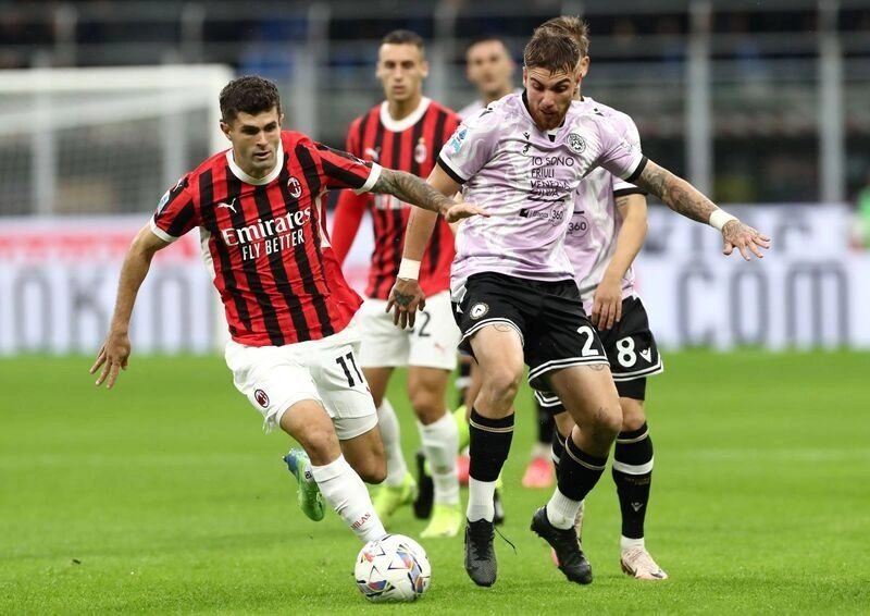 Udinese vs AC Milan - Kéo dài chuỗi ngày trăng mật với Ruben Amorim