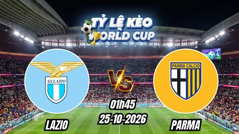Soi kèo nhà cái Lazio vs Parma 01h45 - 25/10/2026