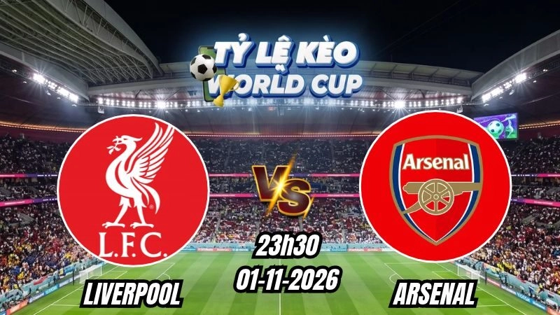 Soi kèo nhà cái Liverpool vs Arsenal 23h30 - 01/11/2026